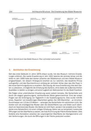 Architektura – Struktura: Formfindung und technische Umsetzung einer Decke für einen unterirdischen Museumsbau, Seite 4