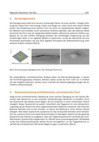 Architektura – Struktura: Formfindung und technische Umsetzung einer Decke für einen unterirdischen Museumsbau, Seite 5