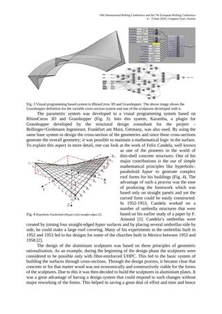 Die Welle – Parametric solutions for design and production of complex forms with large-format roll-bent plates, Seite 4