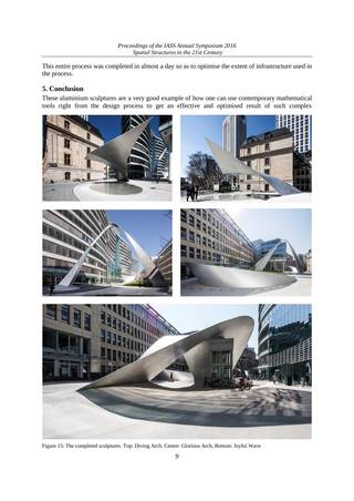 Computational systems for design and production of complex geometries with large-format roll-bent aluminum plates, Seite 9