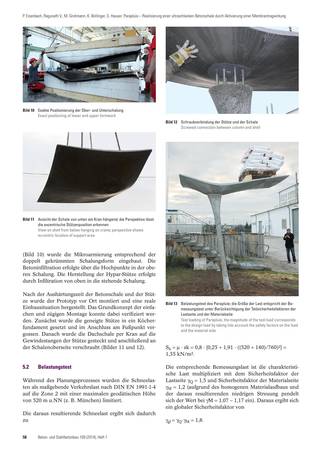 Parapluie – Realisierung einer ultraschlanken Betonschale durch Aktivierung einer Membrantragwirkung, Seite 6