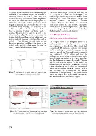 Parapluie – Ultra Thin Concrete Shell Made of UHPC by Activating Membrane Effects, Seite 6