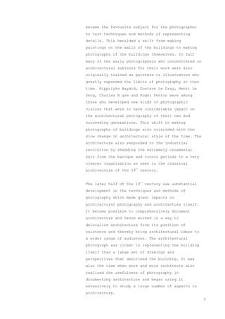 Projective Dialectics – On the relation between the photograph and the building, Seite 5