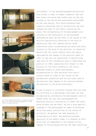 Projective Dialectics – On the relation between the photograph and the building, Seite 13