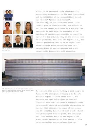 Projective Dialectics – On the relation between the photograph and the building, Seite 14