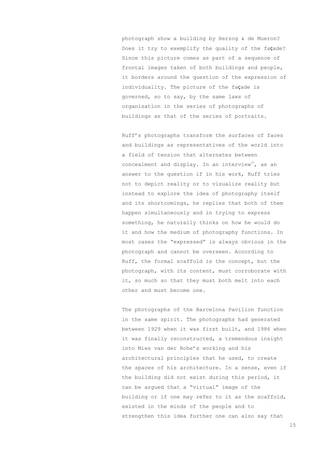 Projective Dialectics – On the relation between the photograph and the building, Seite 15