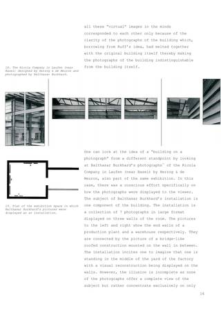 Projective Dialectics – On the relation between the photograph and the building, Seite 16