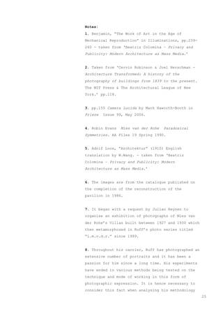 Projective Dialectics – On the relation between the photograph and the building, Seite 25